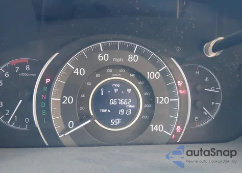 2015 Honda Cr-V Ex-L z USA, uszkodzony, nr VIN 2HKRM4H77FH663839